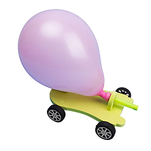 Hztyyier DIY Ballon Power Car Bildung Handgefertigtes Handgefertigtes Spielzeug für Kinderwissenschaft Experiment, Verbesserung und Denkfähigkeiten, Anwendbar für Kinderpädagogikspielzeug Hztyyier DIY Ballon Power Car Bildung Handgefertigtes Handgefertigtes Spielzeug für Kinderwissenschaft Experiment, Verbesserung und Denkfähigkeiten, Anwendbar für Kinderpädagogikspielzeug von Hztyyier