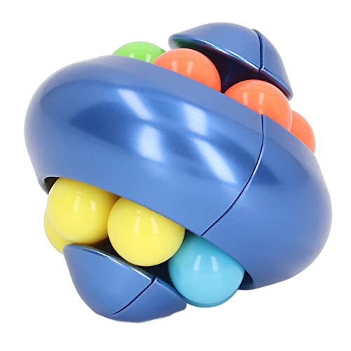 Hztyyier Erwachsene Teenager Rotierende Kugel Puzzle Spielzeugspannung Linderung Perlen Rotation Spielzeug für Home Office Aluminiumlegierung Material (Typ 3) von Hztyyier