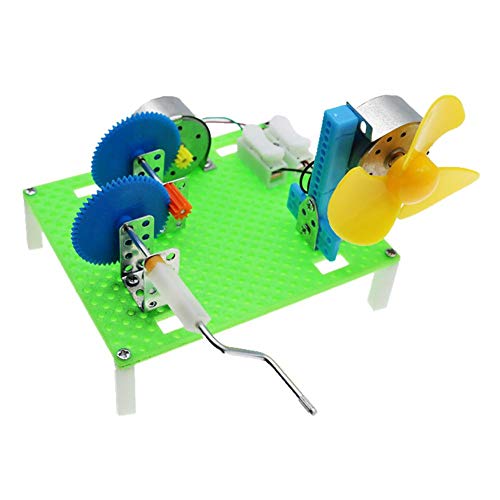 Hztyyier Handkurbel Power Generator Spielzeuggeneratoren Science Kit Glühbirne Science Experiments Kits für Kinder ab 8 Jahren von Hztyyier