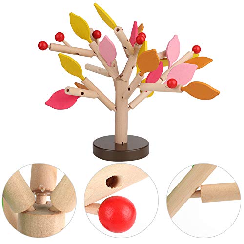 Hztyyier Hölzerner DIY-Puzzlespielzeug für, Umweltfreundliche Bausteine ​​für Eltern-Kind-Interaktion, Perfektes für (Gelbblattstil) von Hztyyier