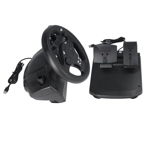Hztyyier Hohe Simulation 270 ° Gaming -Rennrad mit Linearem Pedal für PC, Ergonomisches Design für Renn Konkurrierende Spiele, Echtes Spielerlebnis von Hztyyier