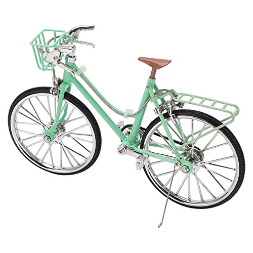 Hztyyier Mini -Fahrradmodellsimulation Hellgrüne Tolle Dekor -Spielzeug für Zuhause und Büro von Hztyyier
