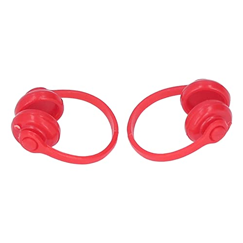 Hztyyier Miniature Lebensee Puppe Kopfhörerdekoration Mini Headset -Modell für 1/12 Puppenhaus -Szene (Rot) von Hztyyier