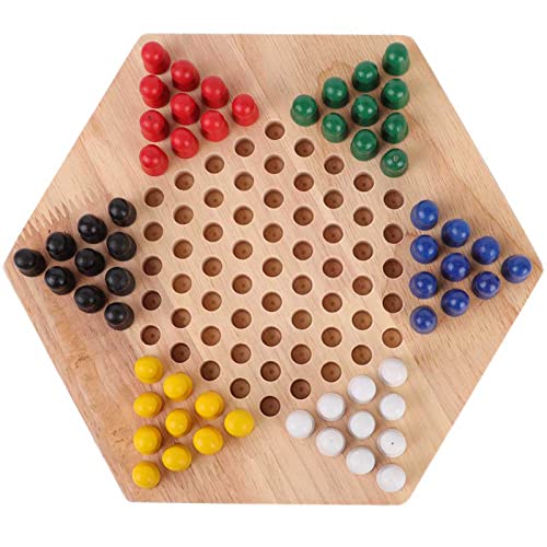 Hztyyier Pädagogische Hölzerne Chinesische Prüfer für, Farbenfrohes Brettspiel mit Sicheren Materialien, Verbesserung der Konzentration und Beobachtung, Geeignet für Familienspiele für Familienspiele Hztyyier Pädagogische Hölzerne Chinesische Prüfer für, Farbenfrohes Brettspiel mit Sicheren Materialien, Verbesserung der Konzentration und Beobachtung, Geeignet für Familienspiele für Familienspiele von Hztyyier