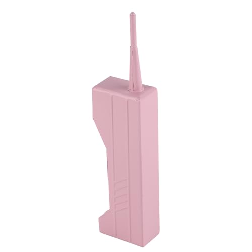 Hztyyier Retro -Stil Handymodell Ornament Neuheit Vintage Dekoration Leichte Tragbare Requisiten für die Heimbühne, Office -Arbeitsplatte Dekoration für Filmset Design (Rosa) von Hztyyier