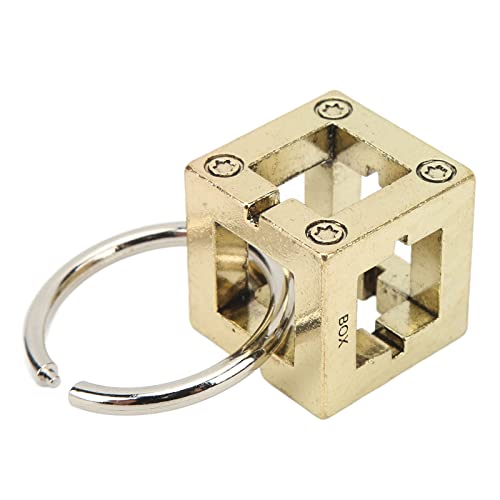 Pädagogisches Metallpuzzle, 3D-Legierung, Handpuzzle, Denkspiele, Spielzeug für und Erwachsene von Hztyyier