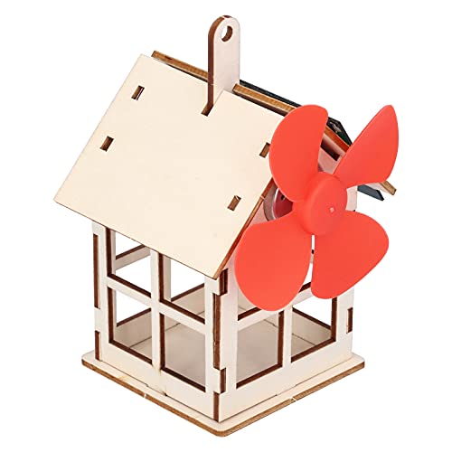 mit Solarantrieb Windmühlen Holzhaus DIY Science Educational Toy, Solar Power Experiment Toy für über 7 Jahre Alt mit Solarantrieb Windmühlen Holzhaus DIY Science Educational Toy, Solar Power Experiment Toy für über 7 Jahre Alt von Hztyyier
