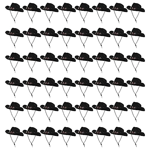 Australian Hat 48 Pack Outback Busch Tucker Kostüm Zubehör Australien Explorer Hut Krokodiljäger Kostüm Schwarz mit künstlichen Haifischzähnen (Schwarz) von I LOVE FANCY DRESS