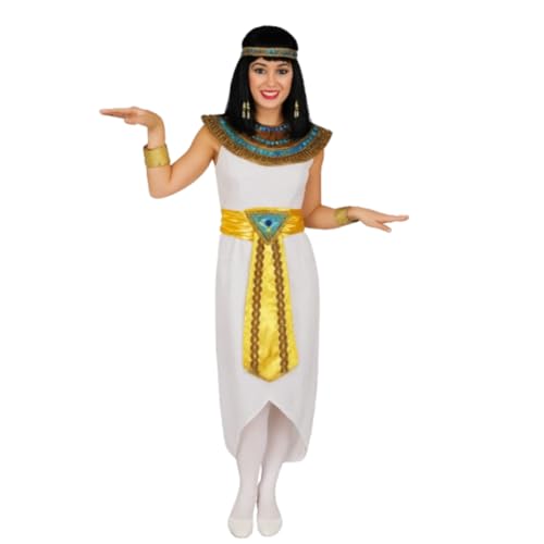 Damen Ägyptische Popstar Kostüm & Perücke - XXL - Kleopatra Style Outfit für Halloween, Festivals, Mottopartys & Bühnenauftritte - Buntes Design für Damen Damen Ägyptische Popstar Kostüm & Perücke - XXL - Kleopatra Style Outfit für Halloween, Festivals, Mottopartys & Bühnenauftritte - Buntes Design für Damen von I LOVE FANCY DRESS