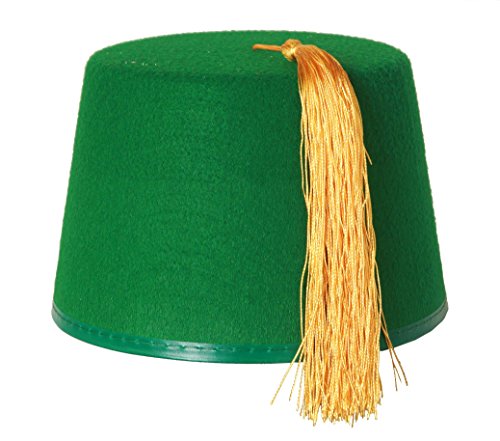 FEZ HÜTE = IN DER FARBE =GRÜN = PERFEKT FÜR EINE ORIENTALISCHE- EGYPTISCHE-ARABER-TÜRKISCHE VERKLEIDUNG= FEZ HÜTE = IN DER FARBE =GRÜN = PERFEKT FÜR EINE ORIENTALISCHE- EGYPTISCHE-ARABER-TÜRKISCHE VERKLEIDUNG= von I LOVE FANCY DRESS