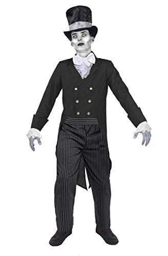 Geister BRÄUTIGAM LEICHEN Groom= Fasching Karneval Halloween=KOSTÜM DER Absolute SESSIONSHIT JEDES Jahr AUFS Neue=ERHALTBAR IN 5 VERSCHIEDENEN GRÖßEN-XLarge Geister BRÄUTIGAM LEICHEN Groom= Fasching Karneval Halloween=KOSTÜM DER Absolute SESSIONSHIT JEDES Jahr AUFS Neue=ERHALTBAR IN 5 VERSCHIEDENEN GRÖßEN-XLarge von I LOVE FANCY DRESS
