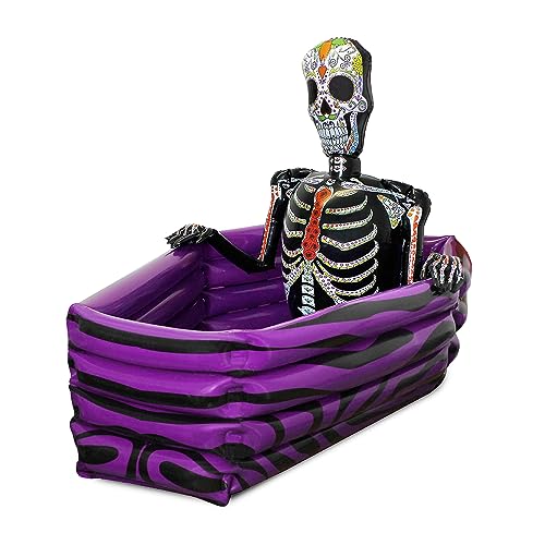 Halloween GETRÄNKE KÜHLER Aufblasbar Sarg Tag der Toten Skelett perfekt für Halloween ilovefancydress Halloween GETRÄNKE KÜHLER Aufblasbar Sarg Tag der Toten Skelett perfekt für Halloween ilovefancydress von I LOVE FANCY DRESS