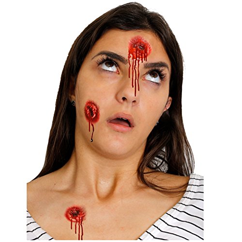 I LOVE FANCY DRESS GRUSELIGE Auswahl WUNDEN NARBEN+EINSCHUSSLÖCHERN Blut=Halloween Horror KOSTÜM VERKLEIDUNG ZUBEHÖR Fasching Karneval Halloween= EINSCHUßLÖCHER ECHT ZUM GRUSELN I LOVE FANCY DRESS GRUSELIGE Auswahl WUNDEN NARBEN+EINSCHUSSLÖCHERN Blut=Halloween Horror KOSTÜM VERKLEIDUNG ZUBEHÖR Fasching Karneval Halloween= EINSCHUßLÖCHER ECHT ZUM GRUSELN von I LOVE FANCY DRESS