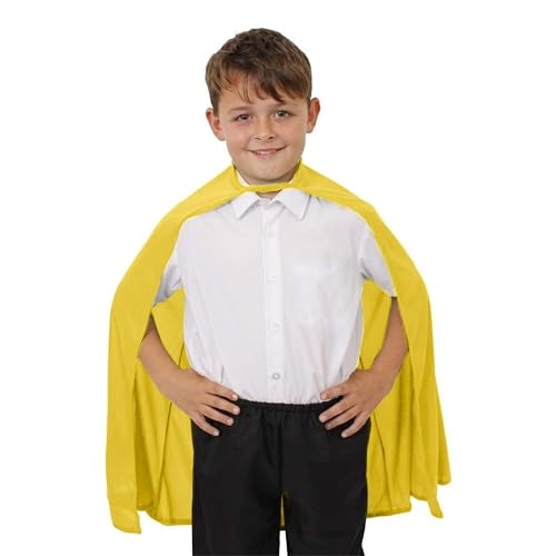 I LOVE FANCY DRESS Gelber Umhang ohne Kapuze für Kinder, Kostüm-Zubehör I LOVE FANCY DRESS Gelber Umhang ohne Kapuze für Kinder, Kostüm-Zubehör von I LOVE FANCY DRESS
