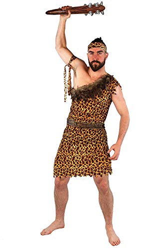 I LOVE FANCY DRESS HÖHLENMENSCH KOSTÜM FÜR Herren - Deluxe-HÖHLENBEWOHNER-Tunika MIT Leopardenmuster + PASSENDES Stirnband UND ARMBINDE + KUNSTPELZ GÜRTEL - PERFEKT FÜR KOSTÜMPARTYS - GRÖẞE: X-KLEIN I LOVE FANCY DRESS HÖHLENMENSCH KOSTÜM FÜR Herren - Deluxe-HÖHLENBEWOHNER-Tunika MIT Leopardenmuster + PASSENDES Stirnband UND ARMBINDE + KUNSTPELZ GÜRTEL - PERFEKT FÜR KOSTÜMPARTYS - GRÖẞE: X-KLEIN von I LOVE FANCY DRESS