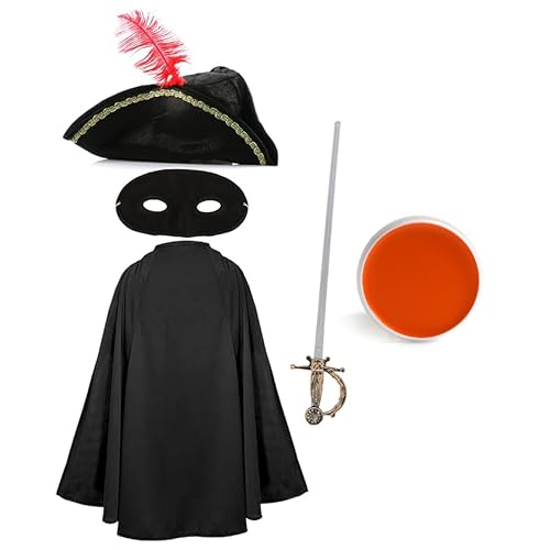 I LOVE FANCY DRESS Kinderkostüm Katze Bandit – schwarzer Dreihornhut I LOVE FANCY DRESS Kinderkostüm Katze Bandit – schwarzer Dreihornhut von I LOVE FANCY DRESS