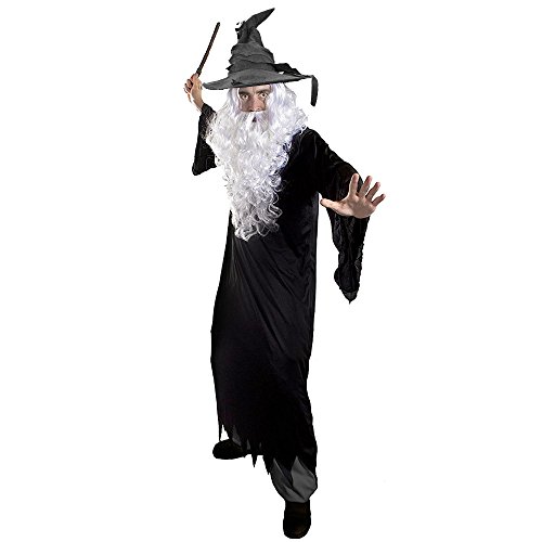 I LOVE FANCY DRESS LTD Zauberer VERKLEIDUNG KOSTÜM MAGISCH = ALLE Set BEINHALTETEN PERÜCKE + BART = Unisex =Fasching+Karneval = VERSCHIEDENEN AUSFÜHRUNGEN =XXXLarge-Grauer HEXEN Hut I LOVE FANCY DRESS LTD Zauberer VERKLEIDUNG KOSTÜM MAGISCH = ALLE Set BEINHALTETEN PERÜCKE + BART = Unisex =Fasching+Karneval = VERSCHIEDENEN AUSFÜHRUNGEN =XXXLarge-Grauer HEXEN Hut von I LOVE FANCY DRESS