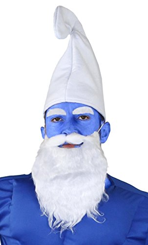 I LOVE FANCY DRESS MAGISCHE Zwerge KOSTÜM VERKLEIDUNG=SCHLUMPF VERKLEIDUNG Set Verschiedene Zwerge=Pappa-MÜTZE+BART+AUGENBRAUEN+BLAUEM Make UP I LOVE FANCY DRESS MAGISCHE Zwerge KOSTÜM VERKLEIDUNG=SCHLUMPF VERKLEIDUNG Set Verschiedene Zwerge=Pappa-MÜTZE+BART+AUGENBRAUEN+BLAUEM Make UP von I LOVE FANCY DRESS