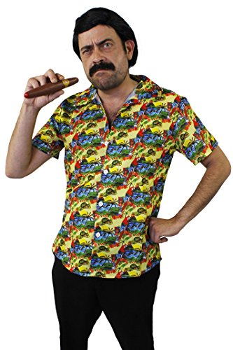 I LOVE FANCY DRESS Pablo Escobar KOSTÜM VERKLEIDUNG GANOVEN Drogen Lord=Fasching Karneval Halloween Party= 3 VERSCHIEDENEN VARIATIONEN=Schnurrbart+ZIGARRE+PERÜCKE-Hemd/GRÖßE-Large I LOVE FANCY DRESS Pablo Escobar KOSTÜM VERKLEIDUNG GANOVEN Drogen Lord=Fasching Karneval Halloween Party= 3 VERSCHIEDENEN VARIATIONEN=Schnurrbart+ZIGARRE+PERÜCKE-Hemd/GRÖßE-Large von I LOVE FANCY DRESS