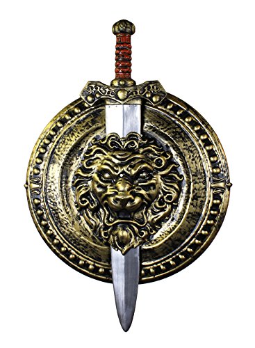 I LOVE FANCY DRESS Schild +Schwert ZUBEHÖR FÜR Gladiator & GRIECHEN KOSTÜM VERKLEIDUNG=ERHALTBAR IN Gold ODER Silber =2 Silber/Schwarze ARMSCHILDE MIT SCHWERTER I LOVE FANCY DRESS Schild +Schwert ZUBEHÖR FÜR Gladiator & GRIECHEN KOSTÜM VERKLEIDUNG=ERHALTBAR IN Gold ODER Silber =2 Silber/Schwarze ARMSCHILDE MIT SCHWERTER von I LOVE FANCY DRESS