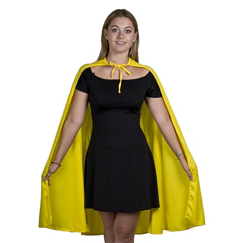 I LOVE FANCY DRESS Unisex Gelb Super Hero Cape Halloween Kostüm – Erwachsene 101,5 cm Capefor Comic Book Week Villian Kostüme I LOVE FANCY DRESS Unisex Gelb Super Hero Cape Halloween Kostüm – Erwachsene 101,5 cm Capefor Comic Book Week Villian Kostüme von I LOVE FANCY DRESS
