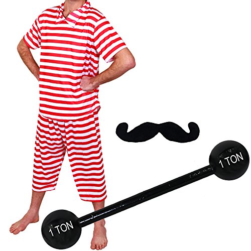 I LOVE FANCY DRESS VIKTORIEN Gewichtheber KOSTÜM= 4 TEILIG=Zirkus=KOSTÜM VERKLEIDUNG = Large I LOVE FANCY DRESS VIKTORIEN Gewichtheber KOSTÜM= 4 TEILIG=Zirkus=KOSTÜM VERKLEIDUNG = Large von I LOVE FANCY DRESS