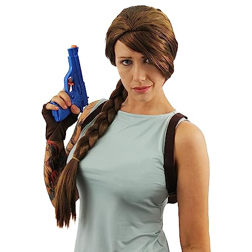 ILOVEFANCYDRESS I Love Fancy Dress ilfd2015 braun geflochten Perücke Erwachsene One Size passend für die meisten ILOVEFANCYDRESS I Love Fancy Dress ilfd2015 braun geflochten Perücke Erwachsene One Size passend für die meisten von I LOVE FANCY DRESS