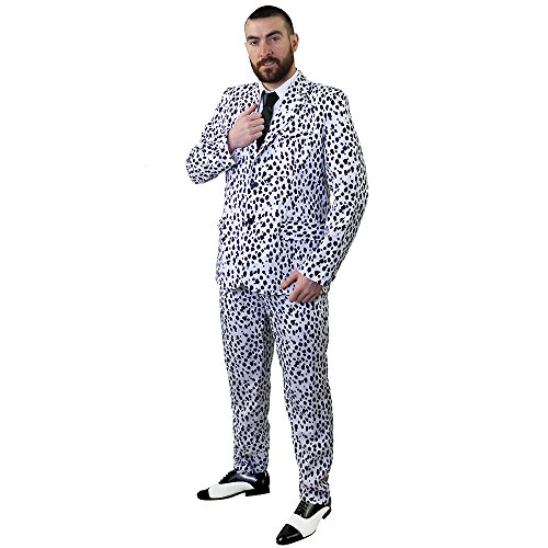 ILOVEFANCYDRESS I Love Fancy Dress ilfd4579 X L Dalmatiner Print Anzug Kostüm – Perfekt als Halloween-Kostüm – Größe: X-Large XL ILOVEFANCYDRESS I Love Fancy Dress ilfd4579 X L Dalmatiner Print Anzug Kostüm – Perfekt als Halloween-Kostüm – Größe: X-Large XL von I LOVE FANCY DRESS