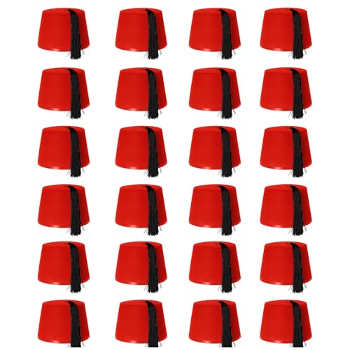 ILOVEFANCYDRESS KUKI FEZ ROT FASCHING MÜTZE MIT QUASTE-FILZHUT IN SCHWARZ FÜR MÄNNER IDEAL amp; WOMEN FÜR KALTE KRIEG RUSSISCH, TÜRKISCH, ARABER, ZEIT REISEN DOCTOR ILOVEFANCYDRESS KUKI FEZ ROT FASCHING MÜTZE MIT QUASTE-FILZHUT IN SCHWARZ FÜR MÄNNER IDEAL amp; WOMEN FÜR KALTE KRIEG RUSSISCH, TÜRKISCH, ARABER, ZEIT REISEN DOCTOR von I LOVE FANCY DRESS