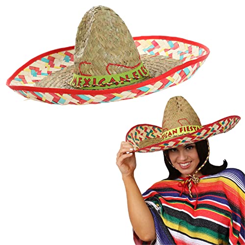 ILOVEFANCYDRESS ROT-MEXICO SOMBRERO MEXIKANISCHER HUT PARTY BANDIT FIESTA FASCHINGSZUBEHÖR amp; IDEAL FÜR HERREN DAMEN ILOVEFANCYDRESS ROT-MEXICO SOMBRERO MEXIKANISCHER HUT PARTY BANDIT FIESTA FASCHINGSZUBEHÖR amp; IDEAL FÜR HERREN DAMEN von I LOVE FANCY DRESS