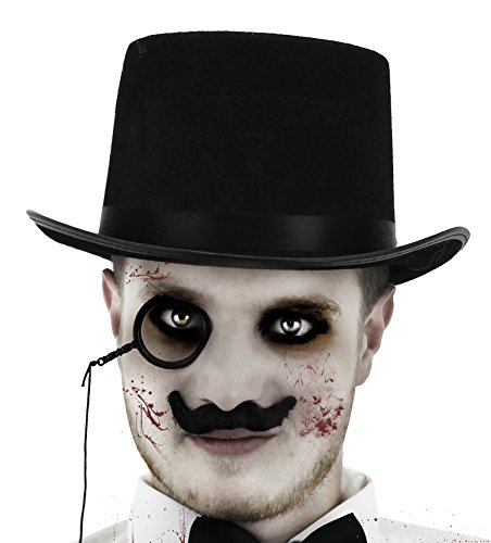 ILOVEFANCYDRESS Zombie Banker Set - TOP HAT, TASH, Bow TIE, Monocle + Facepaint + Blood ILOVEFANCYDRESS Zombie Banker Set - TOP HAT, TASH, Bow TIE, Monocle + Facepaint + Blood von I LOVE FANCY DRESS