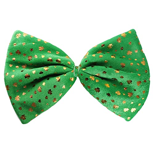 Jumbo Irish Klee Fliege - 30 cm x 18 cm grüne Fliege - perfekt für irische Sportveranstaltungen, St. Patrick's Day, Karneval, Themenpartys und Feiern - 5er Pack Jumbo Irish Klee Fliege - 30 cm x 18 cm grüne Fliege - perfekt für irische Sportveranstaltungen, St. Patrick's Day, Karneval, Themenpartys und Feiern - 5er Pack von I LOVE FANCY DRESS