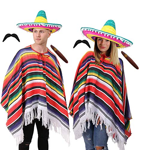 I LOVE FANCY DRESS Mexikanisches Wildwest-Paar Kostüm für Erwachsene, Einheitsgröße, Mehrfarbig I LOVE FANCY DRESS Mexikanisches Wildwest-Paar Kostüm für Erwachsene, Einheitsgröße, Mehrfarbig von I LOVE FANCY DRESS