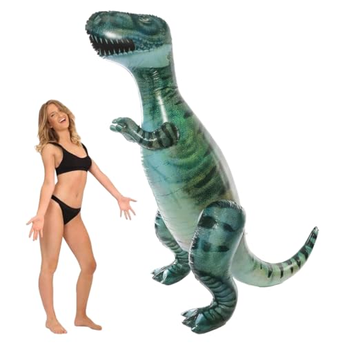 Riesiger aufblasbarer Dinosaurier T-Rex – Packung mit 2,4 – 1,8 m Höhe / 1,8 m Höhe – lustige aufblasbare Bühnen-Veranstaltung im Freien Dekoration für Kindergeburtstag Riesiger aufblasbarer Dinosaurier T-Rex – Packung mit 2,4 – 1,8 m Höhe / 1,8 m Höhe – lustige aufblasbare Bühnen-Veranstaltung im Freien Dekoration für Kindergeburtstag von I LOVE FANCY DRESS
