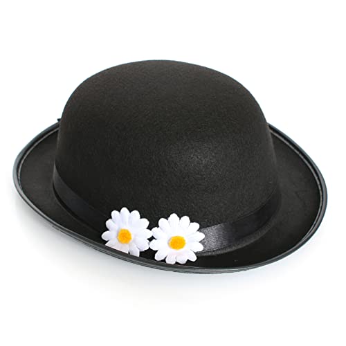 Viktorianischer Kindermädchenhut für Kinder, magischer Kindermädchen-Mütze, mit Blumen, Kindergröße 55 cm, perfekt für den Welttag des Buches, Schulwoche, Verkleidung Viktorianischer Kindermädchenhut für Kinder, magischer Kindermädchen-Mütze, mit Blumen, Kindergröße 55 cm, perfekt für den Welttag des Buches, Schulwoche, Verkleidung von I LOVE FANCY DRESS