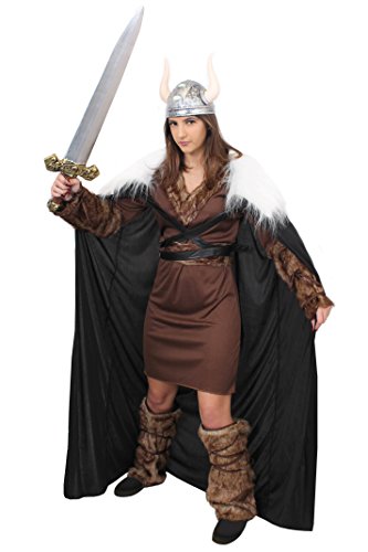 Wikinger Krieger Prinzessin KOSTÜM VERKLEIDUNG Ragnar=Tunika+GÜRTEL+ARM+Bein Fellimitat Stulpen+UMHANG+Schwert+SILBERNER Helm=Game Off Thrones Fasching Karneval=SMALL Wikinger Krieger Prinzessin KOSTÜM VERKLEIDUNG Ragnar=Tunika+GÜRTEL+ARM+Bein Fellimitat Stulpen+UMHANG+Schwert+SILBERNER Helm=Game Off Thrones Fasching Karneval=SMALL von I LOVE FANCY DRESS