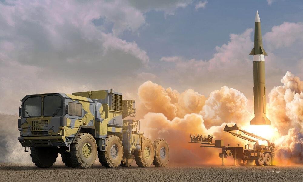 M1001 w/M790 Erector Lanucher Trailer M1001 w/M790 Erector Lanucher Trailer von I LOVE KIT
