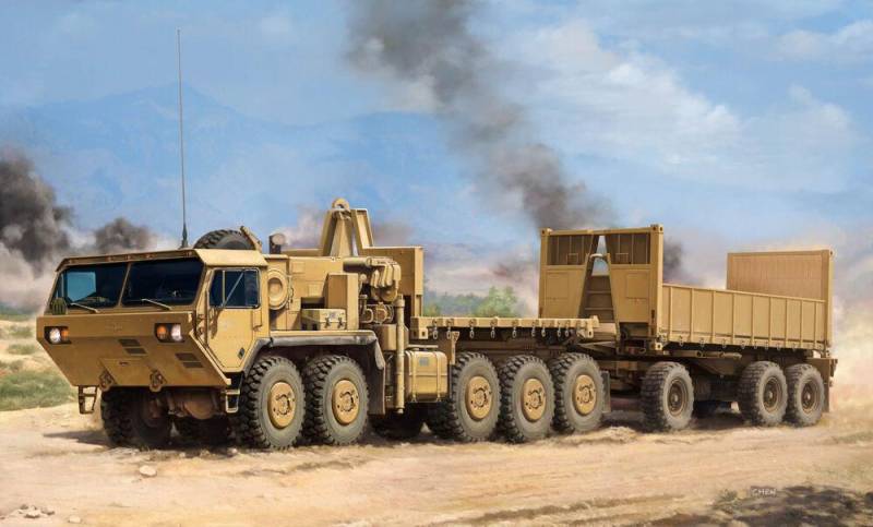 M1074 HEMTT PLS W/ M1076 Trailer von I LOVE KIT