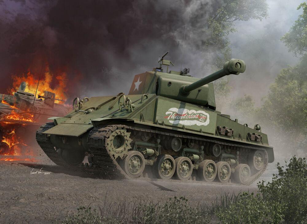 M4A3E8 Thunder VII Medium Tank M4A3E8 Thunder VII Medium Tank von I LOVE KIT