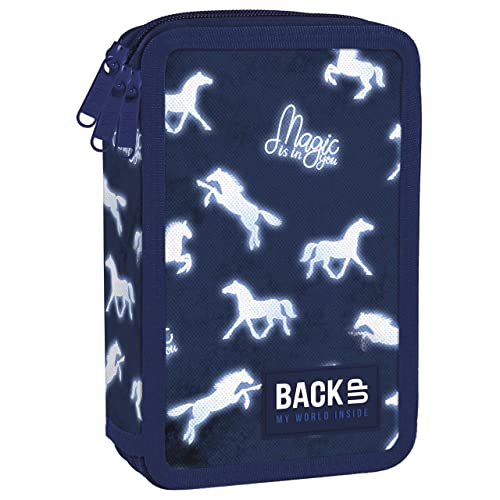 I Love Horses Pferde 3 - Fach Federmappe Federtasche mit 43 Teilen gefüllt Federmäppchen I Love Horses Pferde 3 - Fach Federmappe Federtasche mit 43 Teilen gefüllt Federmäppchen von I Love Horses