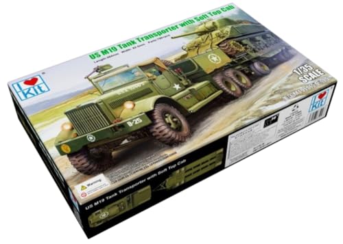 I Love Kit 63502 - M19 Tank Transporter with Soft Top Cab - maßstab 1/35 - Modellbausatz von I Love Kit