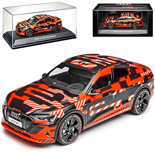 I-Scale A*U*D*I E-Tron Sportback Prototyp Schwarz Ab 2019 1/43 Modell Auto von I-Scale