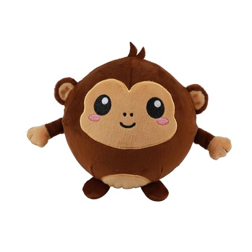 I-TOTAL® - Weiches Squishy Kissen aus Memory-Schaum 14 cm Durchmesser, Squishy Pillow (Monkey) von I-TOTAL