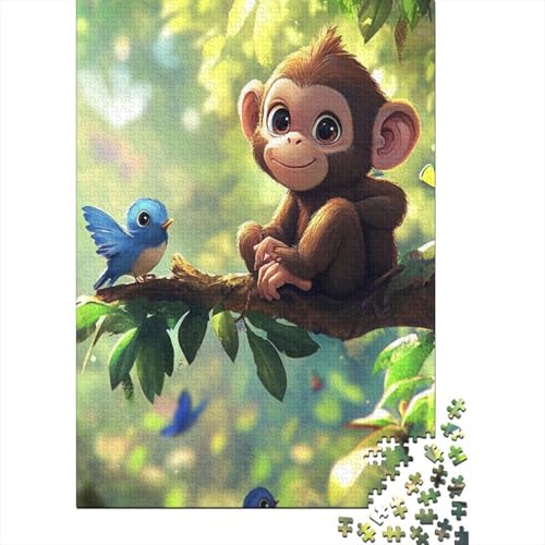 AFFE Puzzle 1000 Teile Schwer Puzzle Spielzeug Lernspiel Impossible Herausforderungsspielzeug Für Erwachsene Kinder 1000pcs (75x50cm) von IAEXFGHJZ