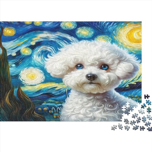 Bixiong Hund Puzzlespiel 1000 Teile Puzzle Für Erwachsene Und Kinder Ab 14 Jahren, Erwachsenen Puzzlespiel Puzzel 1000pcs (75x50cm) von IAEXFGHJZ