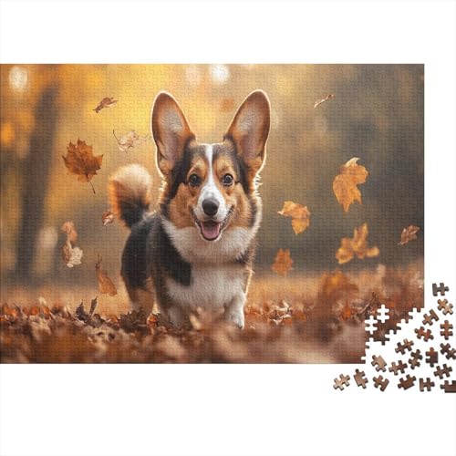 Corgi Puzzle 1000 Teile Puzzle Für Erwachsene Und Kinder Ab 14 Jahren Puzzel 1000pcs (75x50cm) von IAEXFGHJZ