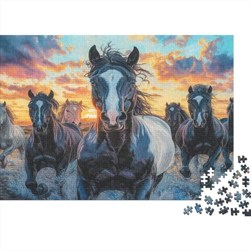 Fine Pferd 1000 Teile Puzzle, Puzzles Für Erwachsene, 1000 Teile Puzzlespiel Für Jugendliche & Erwachsene Puzzlespiel Puzzel 1000pcs (75x50cm) von IAEXFGHJZ