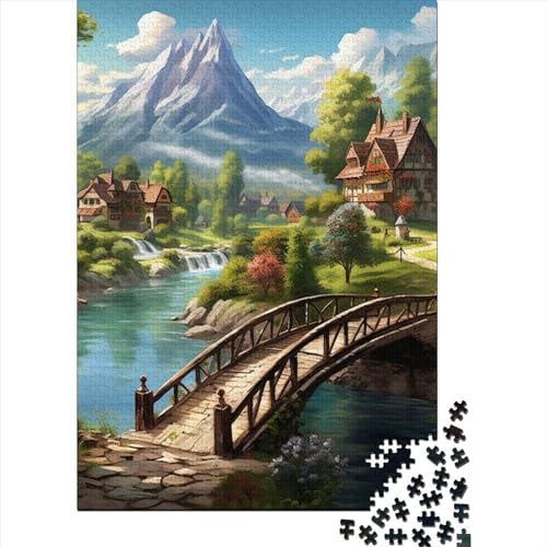Paradies Puzzle 1000 Teile Schwer Puzzle Spielzeug Pädagogisches Spiel Impossible Herausforderung Spielzeug Für Erwachsene Und Kinder in Bewährter 1000pcs (75x50cm) von IAEXFGHJZ