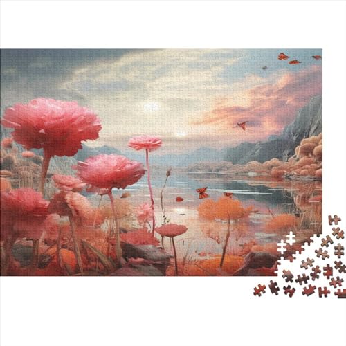 Lotus und Eisberg Lotosblume 1000 Piezas Adultos Puzzles para Decoración Del Hogar Juego De Rompecabezas Juegos Educativos Regalo De Navidad Y Cumpleaños Stress Relief Toy 1000pcs (75x50cm) von IAIODFSAN