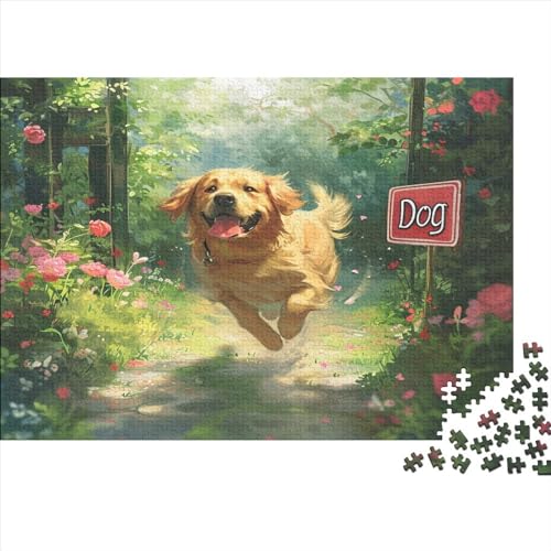 Niedlicher Hund Puzzles para Adultos 1000 Piezas Welpe Juegos EduKatzenartigivos Juego De Rompecabezas para Decoración Del Hogar Regalo De Navidad Y Cumpleaños Stress Relief 300pcs (40x28cm) von IAIODFSAN